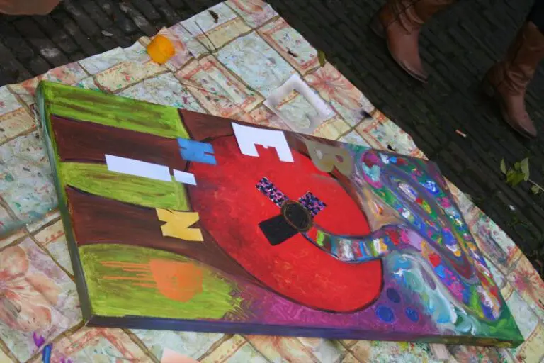 Workshop Action Painting