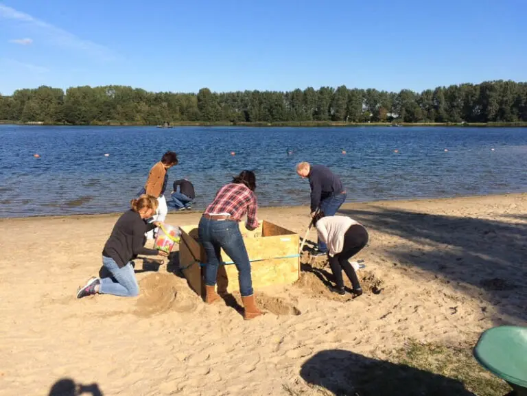 Zandsculpturen Bouwen