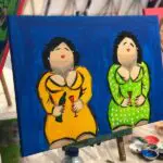 Thumbnail of http://Online%20workshop%20dikke%20dames%20schilderen,%20online%20bedrijfsuitje,%20coronaproof%20uitje,%20online%20workshop%20den%20haag