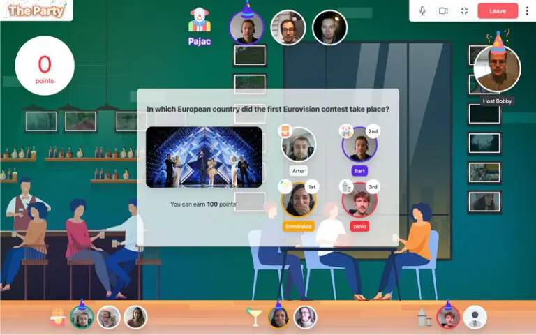 Online Game The Party