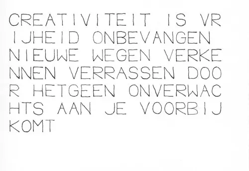 Workshop Creativiteit